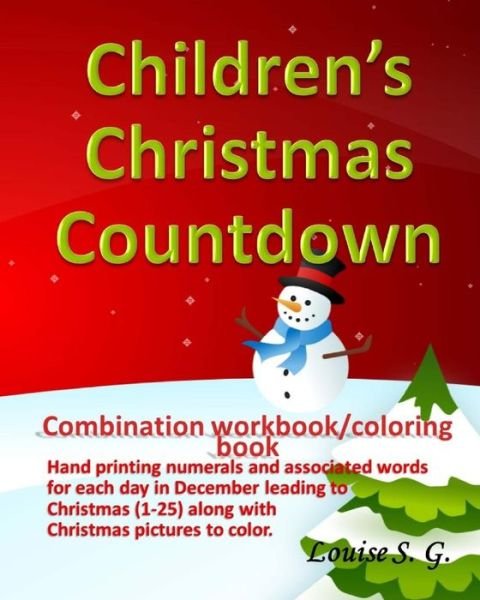 Cover for L S Goulet · Children's Christmas Countdown (Paperback Book) (2018)