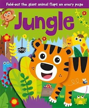 Cover for Igloo Books Ltd · Jungle - Fold-out Fun (Hardcover Book) (2019)