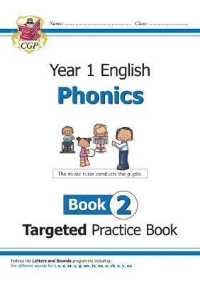 Cover for Karen Bryant-Mole · KS1 English Year 1 Phonics Targeted Practice Book - Book 2 - CGP Year 1 Phonics (Paperback Book) (2018)