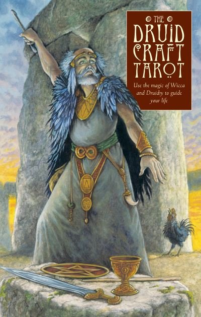 Cover for Philip Carr-Gomm · Druidcraft Tarot: Use the Magic of Wicca and Druidry to Guide Your Life (Flashcards) [Reissue edition] (2021)