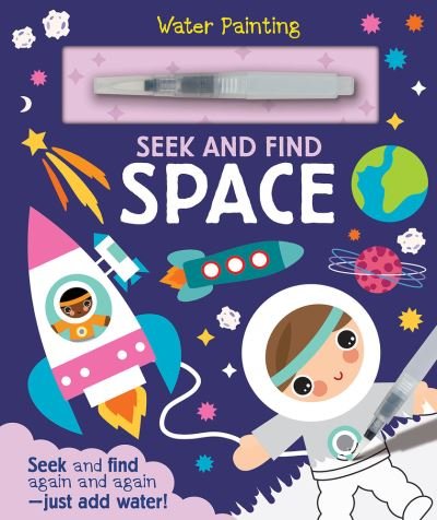 Cover for Georgie Taylor · Search and Find Space - Water Painting Search and Find (Inbunden Bok) (2024)