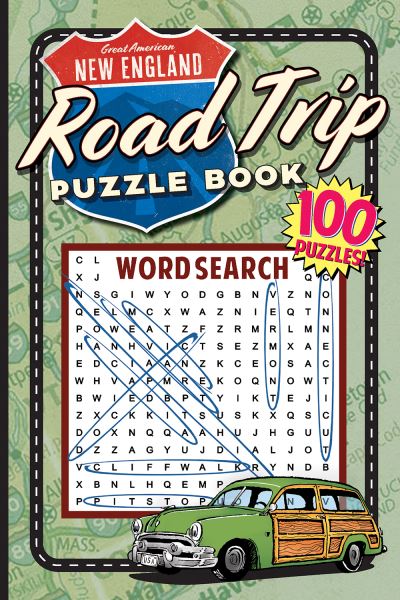 Cover for Applewood Books · Great American New England Road Trip Puzzle Book (Paperback Book) (2020)