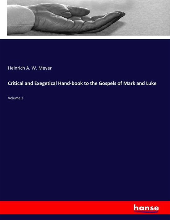 Critical and Exegetical Hand-book - Meyer - Books -  - 9783337887179 - January 27, 2020