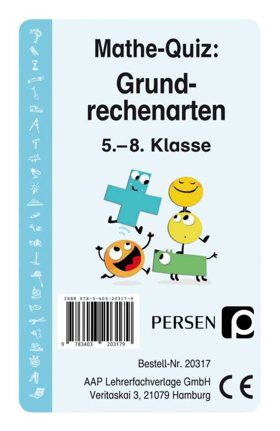 Cover for Halen · Mathe-Quiz: Grundrechenarten (Book)