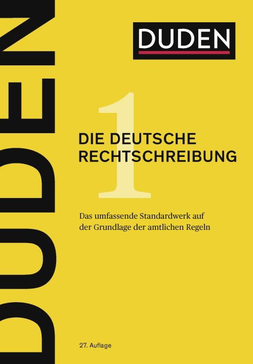 Cover for Duden · Duden: Duden (1) - Die deutsche Rechtschreibung (Hardcover Book) (2017)