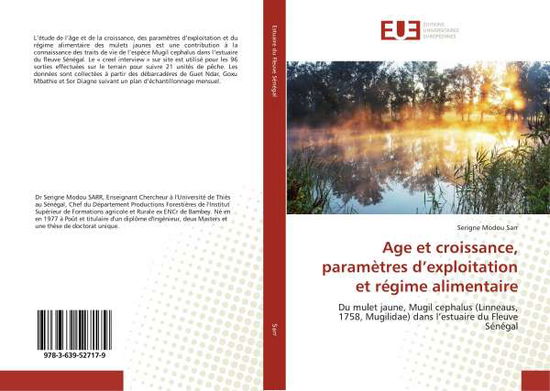 Cover for Sarr · Age et croissance, paramètres d'ex (Book)