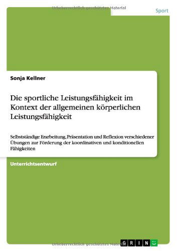 Cover for Kellner · Die sportliche Leistungsfähigke (Book) [German edition] (2013)