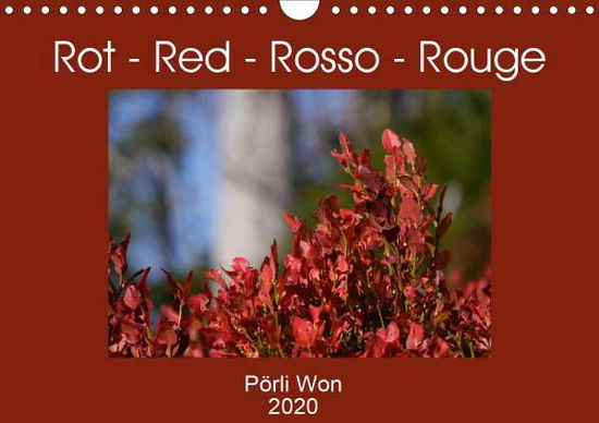 Cover for Won · Rot - Red - Rosso - Rouge (Wandkale (Book)