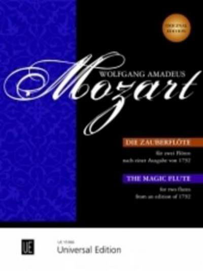 Magic Flute 2 Flutes - Wolfgang Amadeus Mozart - Kirjat - Universal Edition - 9783702407179 - 1976