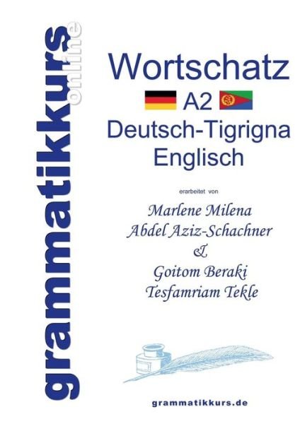 Cover for Tekle Tesfamriam · Worterbuch A2 Deutsch-tigrigna-englisch (Paperback Bog) [German edition] (2013)