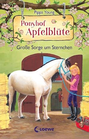 Cover for Pippa Young · Ponyhof ApfelblÃ¼te (Band 18) - GroÃŸe Sorge um Sternchen (Inbunden Bok) (2021)