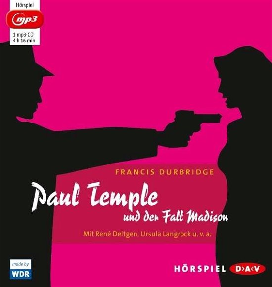 Cover for Francis Durbridge · CD Paul Temple und der Fall Ma (CD) (2016)