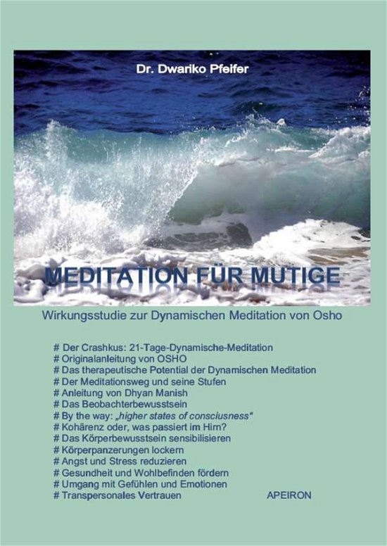Cover for Pfeifer · Meditation für Mutige (Book)
