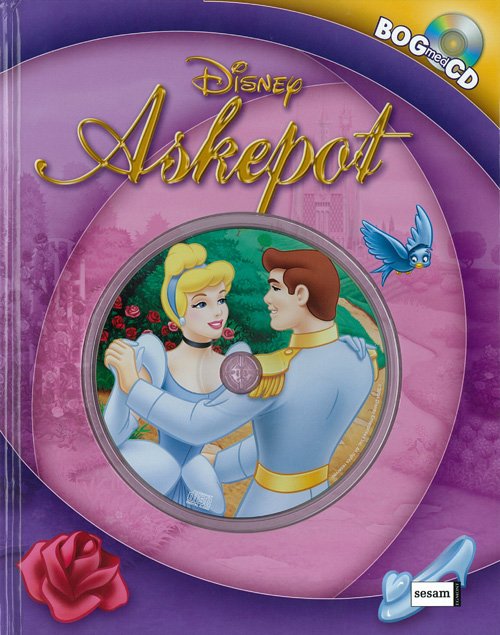 Cover for Walt Disney · Disney prinsesser. Bog med cd.: Askepot (CD/BOK) [1. utgave] (2004)