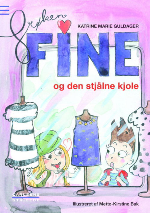 Cover for Katrine Marie Guldager · Frøken Fine og den stjålne kjole (Inbunden Bok) [1:a utgåva] [Hardback] (2014)