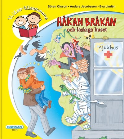 Cover for Anders Jacobsson · Vi läser tillsammans: Håkan Bråkan och läskiga huset (Bound Book) (2018)