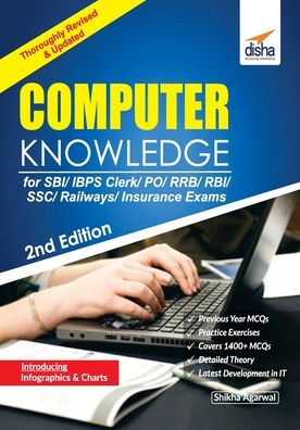 Cover for Shikha Agarwal · Computer Knowledge For Sbi Ibps Clerk Po Rrb Rbi Ssc Railways Insurance Exams (Paperback Book) (2019)