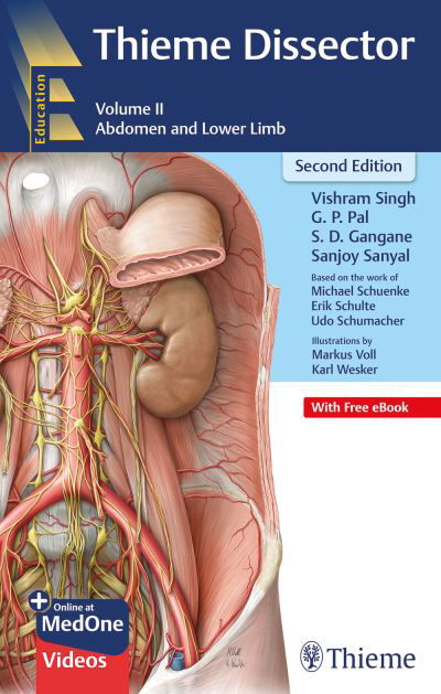 Thieme Dissector Volume 2: Abdomen and Lower Limb - Vishram Singh - Libros - Thieme Publishers Delhi - 9789392819179 - 16 de septiembre de 2024