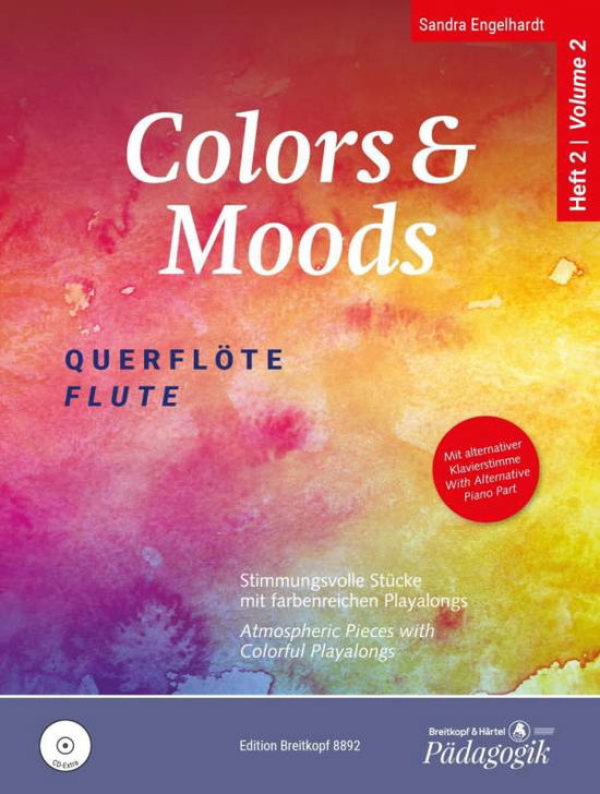 Colors and Moods, für Querfl - Engelhardt - Książki - SCHOTT & CO - 9790004185179 - 14 czerwca 2018