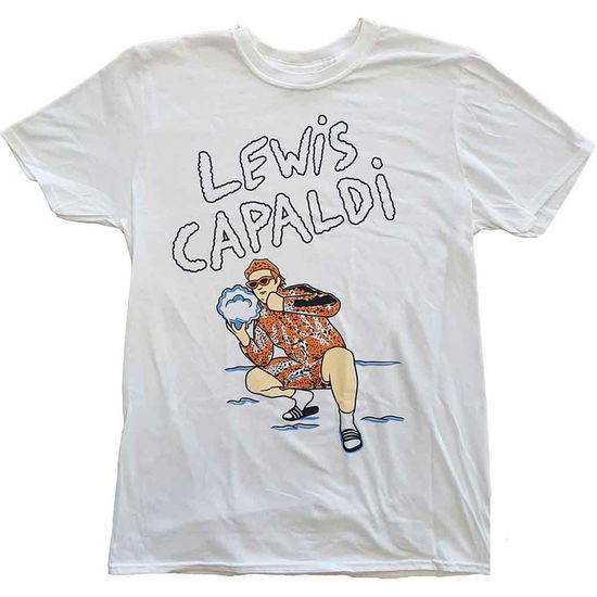 Cover for Lewis Capaldi · Lewis Capaldi Unisex T-Shirt: Snow Leopard (T-shirt)