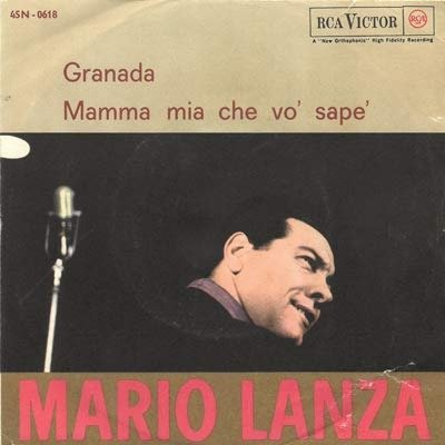 Cover for Lanza Mario  · Granata (7&quot;)