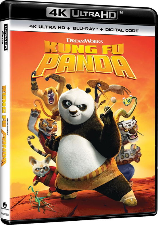 Cover for Kung Fu Panda (4K UHD Blu-ray) (2024)