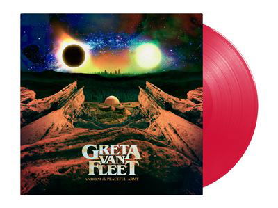 Cover for Greta Van Fleet · Anthem of the Peaceful Army (LP) [Red Vinyl edition] (2018)