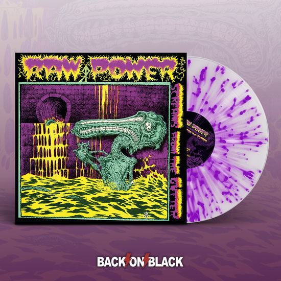 Screams from the Gutter (White W/ Purple Splatter Vinyl) - Raw Power - Musik - BACK ON BLACK - 0803341536180 - 5 november 2021