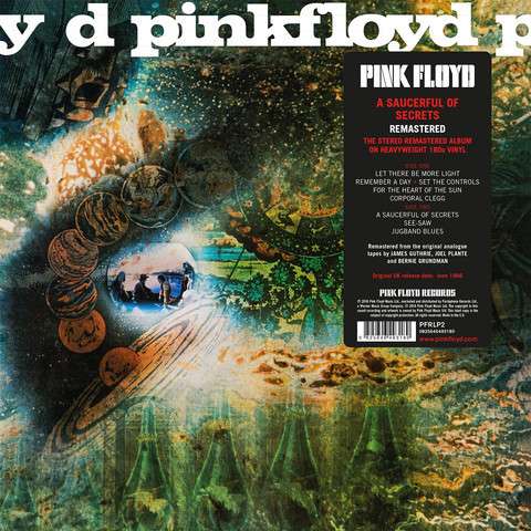 A Saucerful of Secrets (STEREO) - Pink Floyd - Musiikki - PLG - 0825646493180 - torstai 2. kesäkuuta 2016