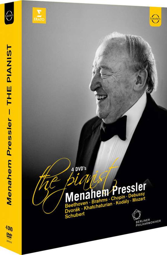 Cover for Menahem Pressler · Menahem Pressler - The Pianist (MDVD) (2016)