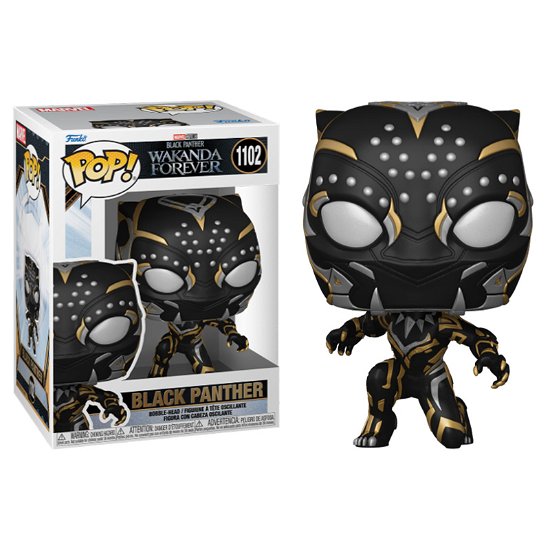 Black Panther - Wakanda Forever - Pop! 4 - Funko Pop! Marvel: Marvel: - Merchandise - Funko - 0889698667180 - 24. oktober 2022