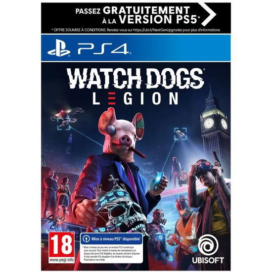 Cover for Ps4 · Watch Dogs Legion  FR PS4 (PC)