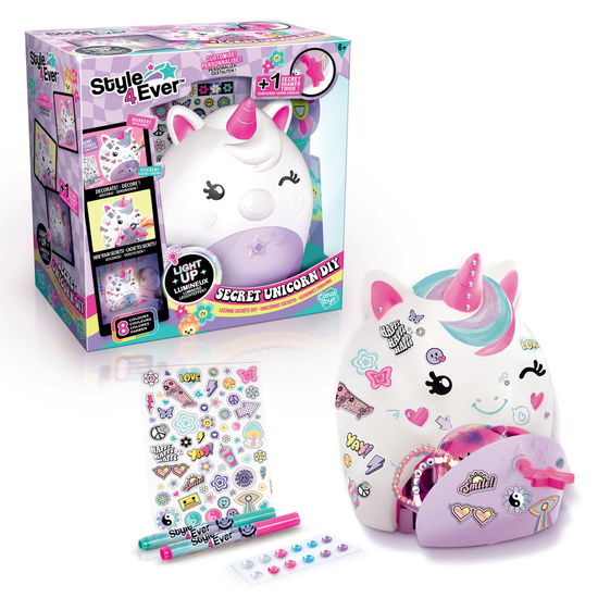 Cover for Style 4 Ever · Secret Deco Diy Unicorn Lamp (301) (Toys)