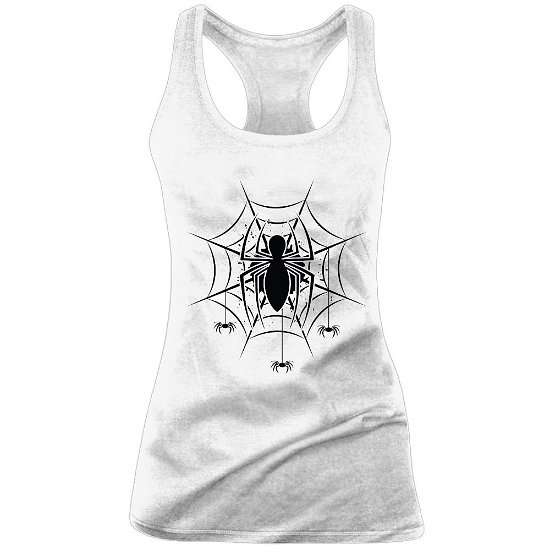 Marvel: Spider-Man - Spider Web White (Canotta Donna Tg. XL) - Spider-Man - Andet -  - 3700334795180 - 