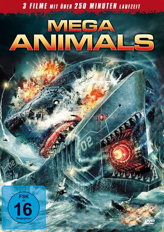Mega Animals (3 Filme Auf Dvd) - Logan / Williams / Labiosa / Various - Películas - GREAT MOVIES - 4015698008180 - 4 de octubre de 2019