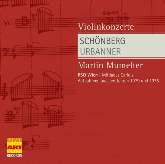 Cover for Mumelter,Martin / RSO Wien · Violinkonzerte (CD) (2022)