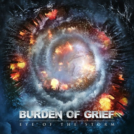 Cover for Burden Of Grief · Eye of the Storm (CD) (2018)