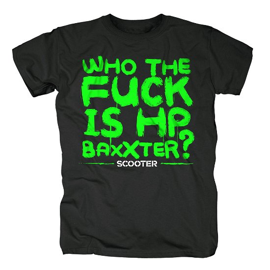 Cover for Scooter · Who the Fuck Black (T-shirt) [size M] (2014)