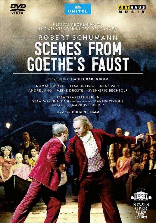 Cover for Daniel Barenboim · Scenes from Goethes Faust (DVD) (2019)