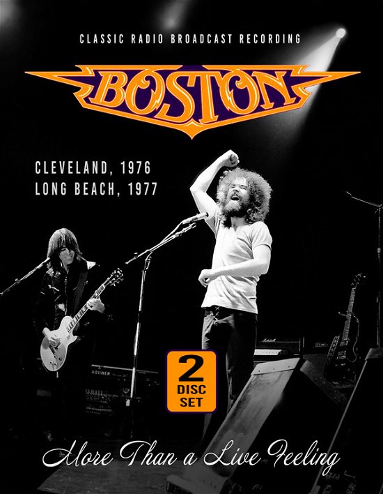 Cover for Boston · More Than a Live Feeling (CD) (2023)