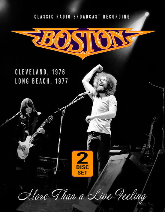 Cover for Boston · More Than A Live Feeling (CD) (2023)