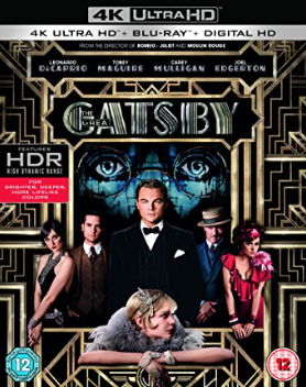 Cover for The Great Gatsby (4k Blu-ray) · The Great Gatsby (4K UHD Blu-ray) (2016)