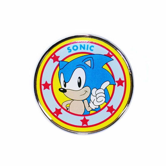 Sega: Sonic - Pin Badge Enamel (spilla Smaltata) - Sonic - Gadżety - SONIC THE HEDGEHOG - 5055453460180 - 1 października 2018