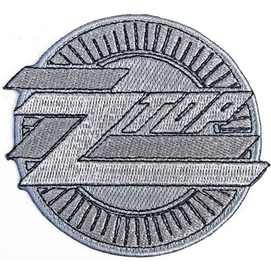 ZZ Top Standard Woven Patch: Metallic Logo - ZZ Top - Koopwaar -  - 5056368642180 - 