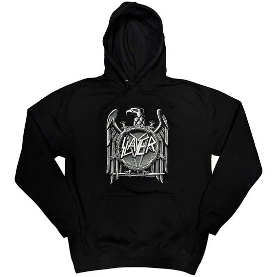 Slayer Unisex Pullover Hoodie: High Contrast Eagle - Slayer - Produtos -  - 5056737222180 - 