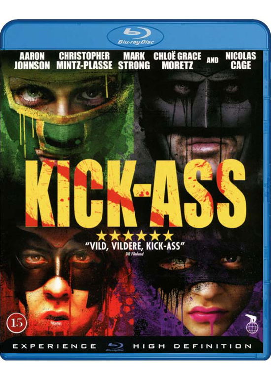 Cover for Kick-Ass (2010) [BLU-RAY] (DVD) (2024)