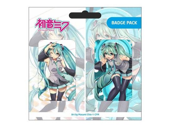 Cover for Hatsune Miku Ansteck-Buttons Doppelpack Set D (Legetøj) (2023)