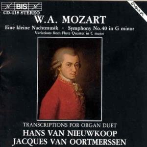 Cover for Wolfgang Amadeus Mozart · Transcriptions For Organ (CD) (2003)
