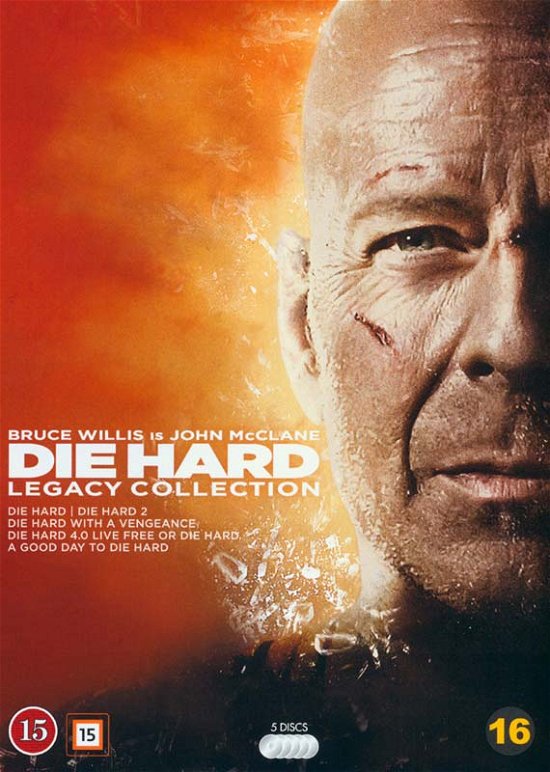 Cover for Die Hard Legacy Collection (Die Hard 1-5) (DVD) (2017)