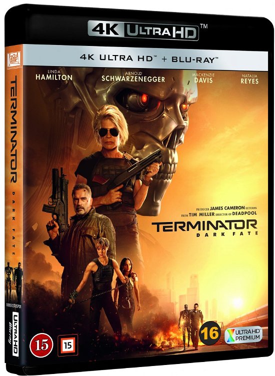 Cover for Terminator: Dark Fate (4K UHD + Blu-ray) [4K edition] (2020)